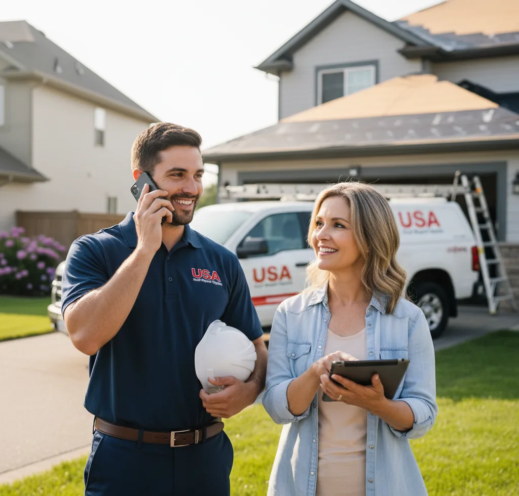 USA Roof Repair Experts customer support in Crystal Falls