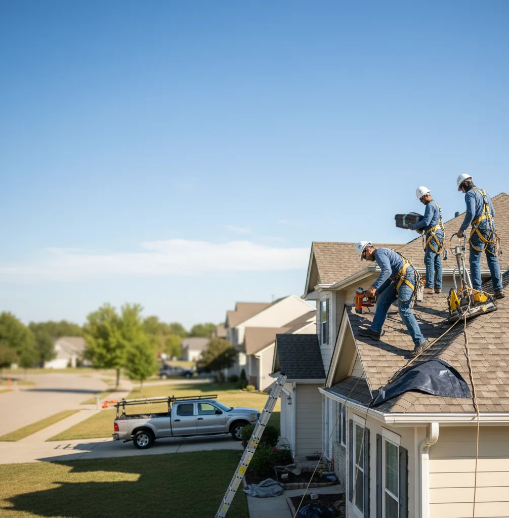 Roof Repair in Crystal Falls